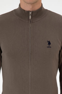 Erkek Slim Fit Vizon Triko H_rka - U.s. polo assn фото 6