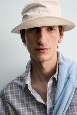 CAMISA CUADROS LIMITED EDITION / Celeste - Zara фото 5