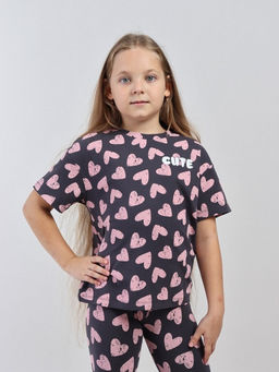 CRB wear / CWKG 63964-99-423 Футболка для девочки,мультиколор