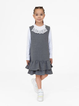 Сарафан детский антрацит