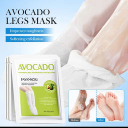 FAYANKOU Маска для ног до колен увлажняющая и питающая с экстрактом авокадо - Sadoer фото 4