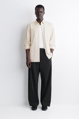 PANTAL?N CHINO WIDE LEG DE ALGOD?N - H&m фото 3