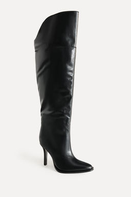 LEATHER KNEE-HIGH BOOTS 50th Anniversary - Zara фото 2