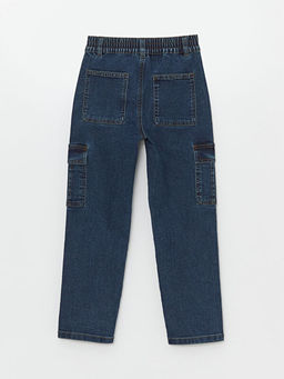 Beli Lastikli Regular Fit Erkek ?ocuk Jean Pantolon - Waikiki фото 2