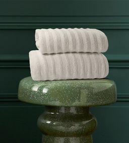 -20% Полотенце Волна 50х90 см Кремовое