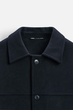 WOOL BLEND SHORT COAT - Zara фото 10