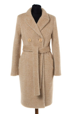 01-09698 Пальто женское демисезонное (пояс)