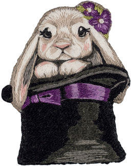 Набор для вышивания PANNA Живая картина JK-2275 Брошь. Малыш-фокусник 5 х 6 см