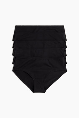 Pack de 5 bragas Hipster de algodon