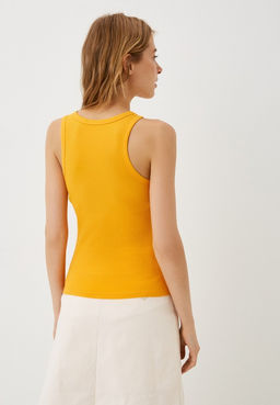 Ярко-оранжевый топ - Incity фото 4