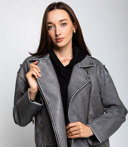 Куртка #КТ2375, серый - Dommod фото 5