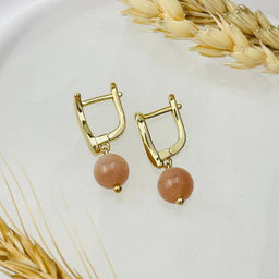 Серьги из Лунного камня