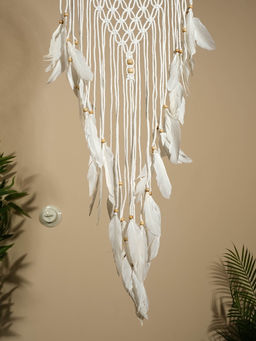 Ловец снов «Светлый цветок», 32×90 см