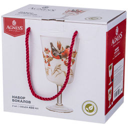 НАБОР БОКАЛОВ ИЗ 2-Х ШТ. CELEBRATION 450 МЛ - Agness фото 2