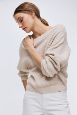 Jersey oversize con escote barco - H&m фото 7