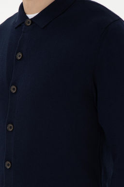 Мужской темно-синий трикотажный кардиган Неожиданная скидка в корзине - U.s. polo assn фото 14