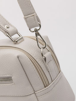 Светло-бежевый саквояж S.Lavia  фото 8