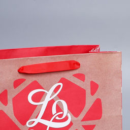 Пакет крафтовый горизонтальный Сердце, ML 23 27 11,5 см - Дарите счастье фото 3