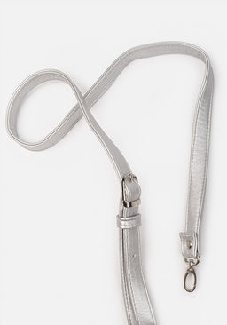 Модель №1604 | кожзам | гладкий блестящий | серебро | Р891-11 | 32976 - L-craft фото 5