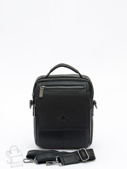 Сумка мужская кожаная 99888Z black Zinimsk