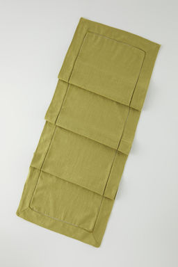 Trendyolmilla Home Pamuk Keten Kar?s?ml? Kenar? Nak?s Detayl? Runner 40x140 cm TPHSS25RUN00000  фото 2