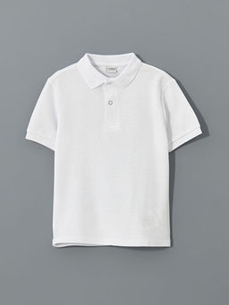 Polo Yaka Dokulu Erkek ?ocuk Ti??rt