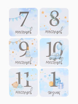 Набор карточек для фотосессии сыночка, 30 шт., 11×11 см