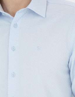 A__k Mavi Slim Fit Uzun Kollu G_mlek - Pierre cardin фото 7