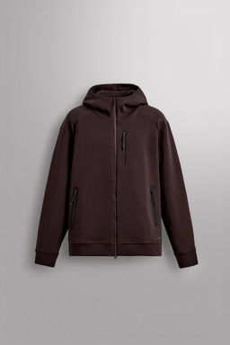 TECHNICAL ZIP-UP HOODIE - Zara фото 8