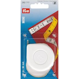 PRYM 282717 Рулетка Mini пластик 150 см 1 шт в блистере шкала в см и дюймах