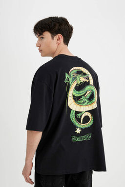 Свободная футболка с круглым вырезом и короткими рукавами Dragon Ball