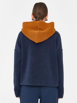 Джемпер двусторонний с капюшоном - Stilla фото 9