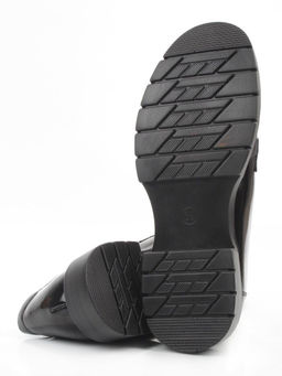 03-PDHL243-1 BLACK Лоферы женские (натуральная кожа)