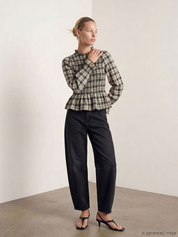 Baggy Fit Kad?n Jean Pantolon