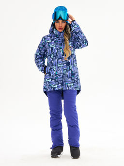 Женская горнолыжная сноубордическая куртка Alpha Endless Ultra Chaleur SNB 423/316_5 Разноцветный  фото 30