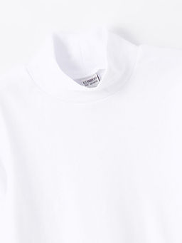 Yar?m Bal?k?? Yaka Basic Erkek ?ocuk Ti??rt