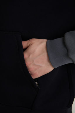 Толстовка на молнии Черный/Серый CAMPUS BASKETBALL Knit Track Top - Anta фото 12