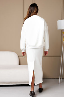 Юбка длинная макси с разрезом 388MLK