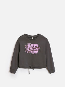 ACOOLA / Джемпер детский для девочек Vlasta_sw графитовый фото 3