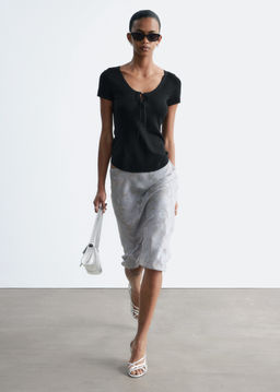 Top con lazo en el frontal - H&m фото 6