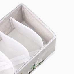 Органайзер для хранения, кофр для белья 6 ячеек Совушки, 321510 см - See you home фото 5