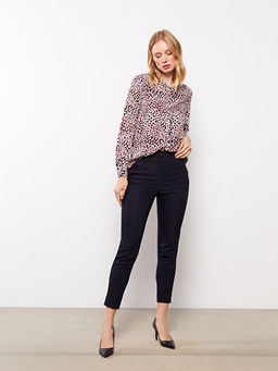 Kad?n Dar Fit D?z Pantolon