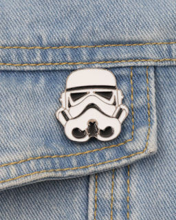 Металлический значок Star Wars. Штурмовик 2,7*2,8 см - Krumpy фото 2