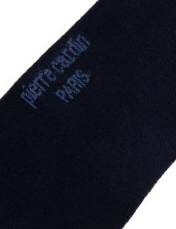 Erkek Lacivert D_z Patik _orap