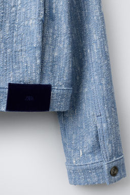 TEXTURED TRUCKER JACKET