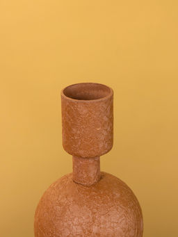 Подсвечник на 1 свечу «Бисквит», с 2 сферами, 8.5×8.5×18 ± 1 см