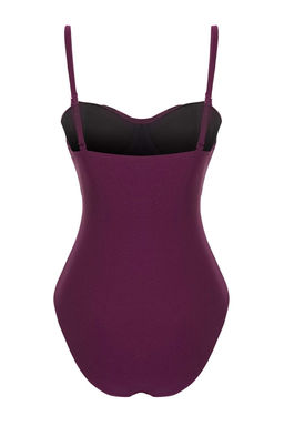 Trendyolmilla Siyah Balconette Drapeli Regular Mayo TBESS25MA00114 фото 13