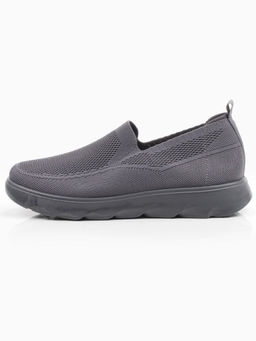 05-TEX-D03-08 GREY Полуботинки спортивные летние мужские (текстиль)