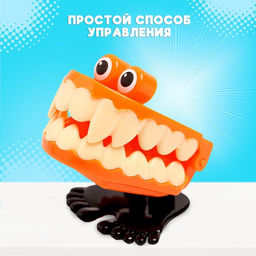 Заводная игрушка Челюсти вампира, прыгает, МИКС - Simaland фото 5