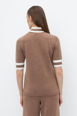 ЕВ 30045/24ш/какао джемпер жен